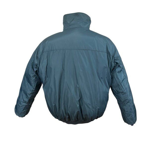 Columbia Jacket Mens XL Reversible Purple Blue Down Puffer Coat Full Zip Up - Picture 7 of 10